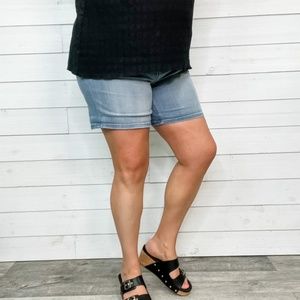 Judy Blue ”Bend and Snap” Jeggings Shorts - 2X